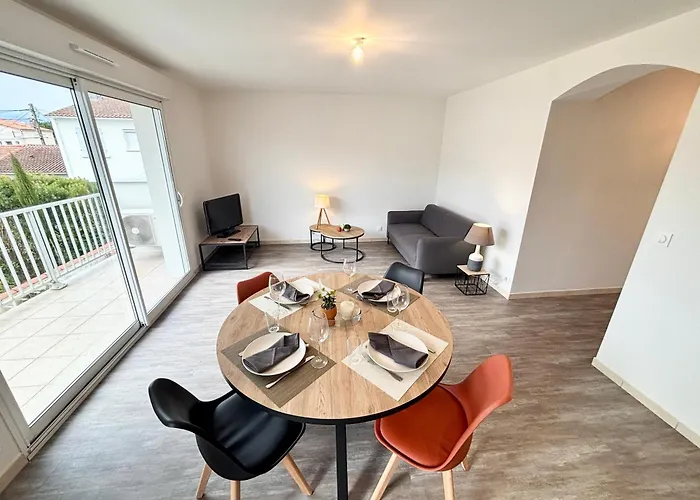 Appartement L'eclatant, Lumineux, Centre-ville Royan